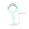 Baluue Facial Hair Remover for Women Hair Removal Tool Spring Mustache Trimmer for Face Portable Beauty Epilator Tong Random Color view 2