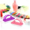 CIYODO 6pcs Plastic Nail Brush Hand Nail Dust Cleaning Brush Fingernail Scrubber Manicure Tool Pedicure Art Accessories view 2