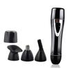 Baluue 3pcs Nose Hair Trimmer Multi-Function Electric Grooming Tool for Men and Women USB Rechargeable Compact Design for Hair Removal Machine Black view 2