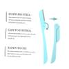 Baluue 20pcs Foldable Eyebrow for Women Stainless Steel Trimmers for Precise Shaping for Travel and Makeup Bag view 3