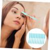 Baluue 20pcs Foldable Eyebrow for Women Stainless Steel Trimmers for Precise Shaping for Travel and Makeup Bag view 4