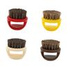 Baluue 4pcs Bristle Beard Brush Set with Plastic Handle Multi-function Grooming Tool for Men for Beard Care Hair Styling and Portable Use Random Colors view 1