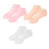 PLAFOPE 3pairs Moisturizing Socks for Cracked Feet Skin-Friendly Hydration Treatment Exfoliating Foot Care Supplies and Nude for Day Night Use view 1