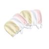 PLAFOPE 6pcs Reusable Microfiber Makeup Pads Facial Cleansing Pads for Gentle Skin Cleaning Random Color view 1