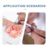BIUDECO Stainless Steel Splash Nail Clippers Mess Nail Cutter Cuticle Cutters Ergonomic Handle Manicure Accessories view 4