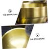 Baluue 2pcs Beard Shaving Cup Elegant Brush Bowl for Traditional Wet Shaving for Men Grooming Routine Softens Hair Creates Creamy Lather for Father Day view 4