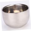 BIUDECO Professional Beard Brush Set Shaving Bowl High-grade Bristles Stainless Steel Home Salon Use view 2