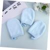 BIUDECO 3pcs Makeup Removal Pads Facial Cleaning Gloves Makeup Powder Puff Puff Sponge Gentle Remover view 4