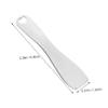 BIUDECO 3pcs Scoop Spoon for Face Cream Makeup Spoon Eye Massage Tool Zinc Alloy Compact Beauty view 2