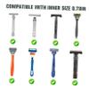 Baluue Aluminum Alloy Razor Stand Razor Holder Organizer for Men Storage Rack view 3