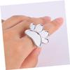 2Pcs Silver Alloy Nail Colour Tray for Home and Store Use view 2