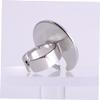 2Pcs Silver Alloy Nail Colour Tray for Home and Store Use view 3