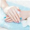 2Pcs Silver Alloy Nail Colour Tray for Home and Store Use view 4