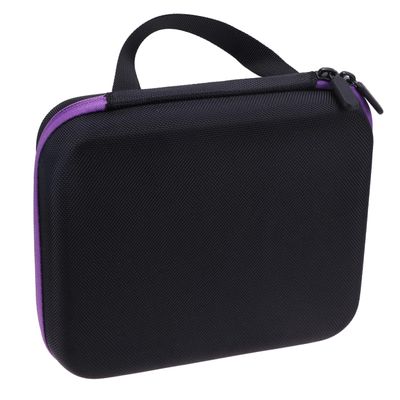 BIUDECO Essential Oil Travel Bag Slot Case Zipper Bottle Storage Cosmetics Bottle Bag