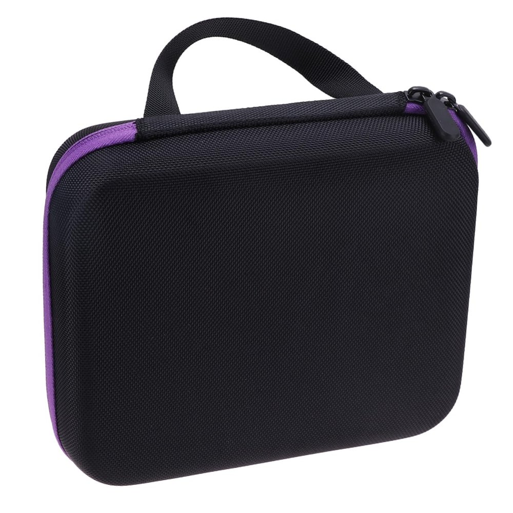 BIUDECO Essential Oil Travel Bag Slot Case Zipper Bottle Storage Cosmetics Bottle Bag