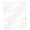 Baluue 50pcs Transparent Tweezers Covers for Eyelash Extensions Essential Protector Caps for Eyelash Tweezers Lightweight Easy to Use for Professionals and Beginners view 1