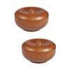 Baluue 2 Pcs Men's Shaving Bowl with Lid Shave Bowl Set for Men Size for Home or Barber Shop view 1