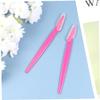 Outanaya 10pcs Manual Eyebrow Portable Eyebrow Trimmers for Women Lightweight and Easy to Use for Travel and Precise Grooming view 4