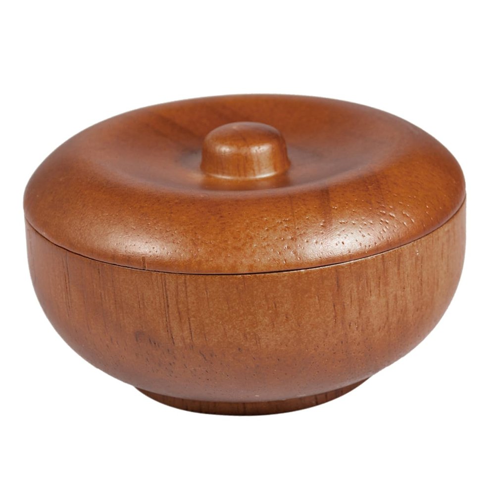 Baluue Shaving Bowl for Men Shave Soap Dish with Lid Men's Shaving Bowl Set for Home Use
