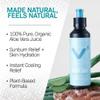 VOLT Organic Aloe Vera Gel for Face & Skin - Soothes, Moisturizes & Refreshes Naturally - 5. Fl. Oz (150ml) view 2