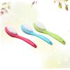 IWOWHERO 3pcs Multifunctional Feet Files for Dead Skin Removal Ergonomic Pedicure Scrubber Rosy Blue Green Safe Callus Remover for Soft Feet Care view 2