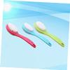 IWOWHERO 3pcs Multifunctional Feet Files for Dead Skin Removal Ergonomic Pedicure Scrubber Rosy Blue Green Safe Callus Remover for Soft Feet Care view 3