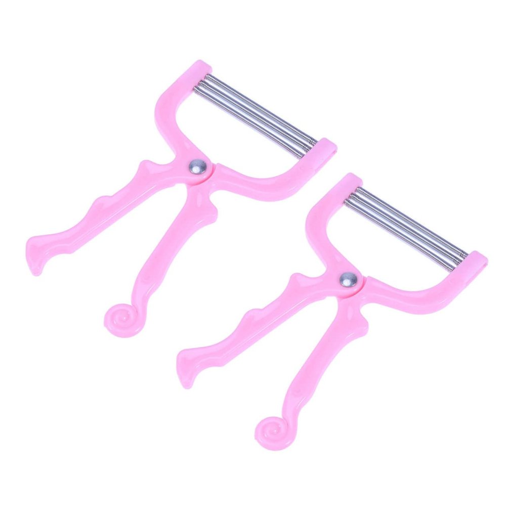 Baluue 1set Manual Facial Hair Remover Tool Hair Epilator for Smooth Skin Practical Face Threader Effortlessly Removes from Roots No Breakage