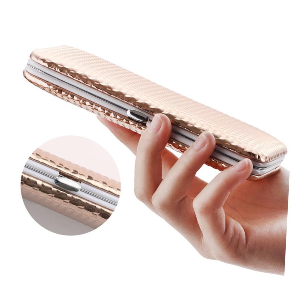 FOMIYES 16pcs Manicure Set Dead Skin Remover Cuticle Pusher Tool Kit Toenail Nipper for Salon Home