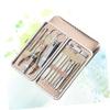 FOMIYES 16pcs Manicure Set Dead Skin Remover Cuticle Pusher Tool Kit Toenail Nipper for Salon Home view 2