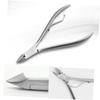 FOMIYES 16pcs Manicure Set Dead Skin Remover Cuticle Pusher Tool Kit Toenail Nipper for Salon Home view 3