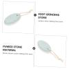 Didiseaon 2pcs Pumice Stone Foot Scrubber Toe Callus Remover Dead Skin Removal for Feet Pedicure File view 4