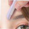 Outanaya 6pcs Stainless Steel Eyebrow Razor Women Face Hair Shaver Eyebrow Trimmer for Precision Grooming Lightweight Portable Design for Easy Travel view 3
