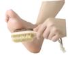 Outanaya 2pcs Double-Sided Brush Foot Scraper Bristle Foot File Callus Remover Pedicure view 2