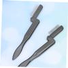 TOVINANNA Travel Eyebrow Brush 4pcs Foldable Stainless Steel Pins for Women Easy to Clean view 3