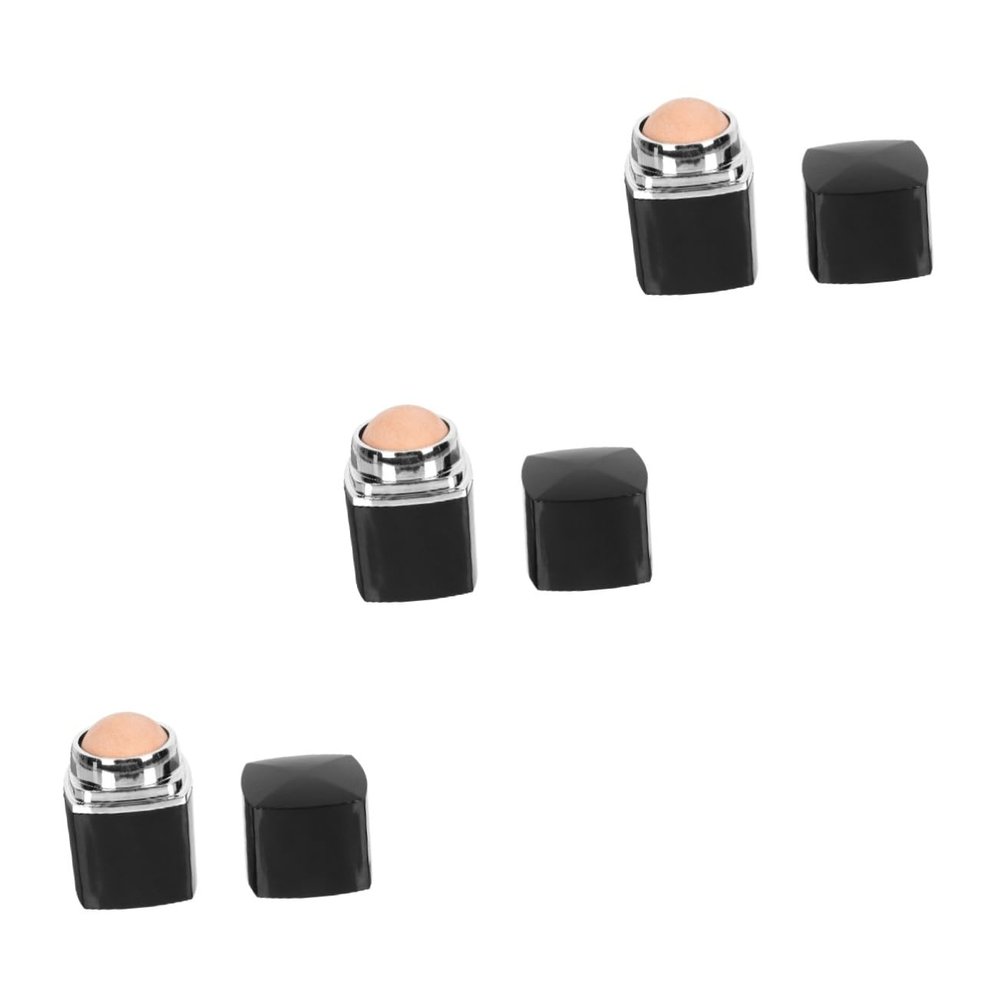Outanaya 3pcs Facial Roller Guasha Tool Natural Stone Ball for Face Pore Extractor
