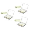 Mikinona 3sets Tea Oil Absorbing Sheets Mirror Case Portable Blotting Papers for Face Nose for Oily Shine Reduce Pores Unisex Oil Control Films view 1
