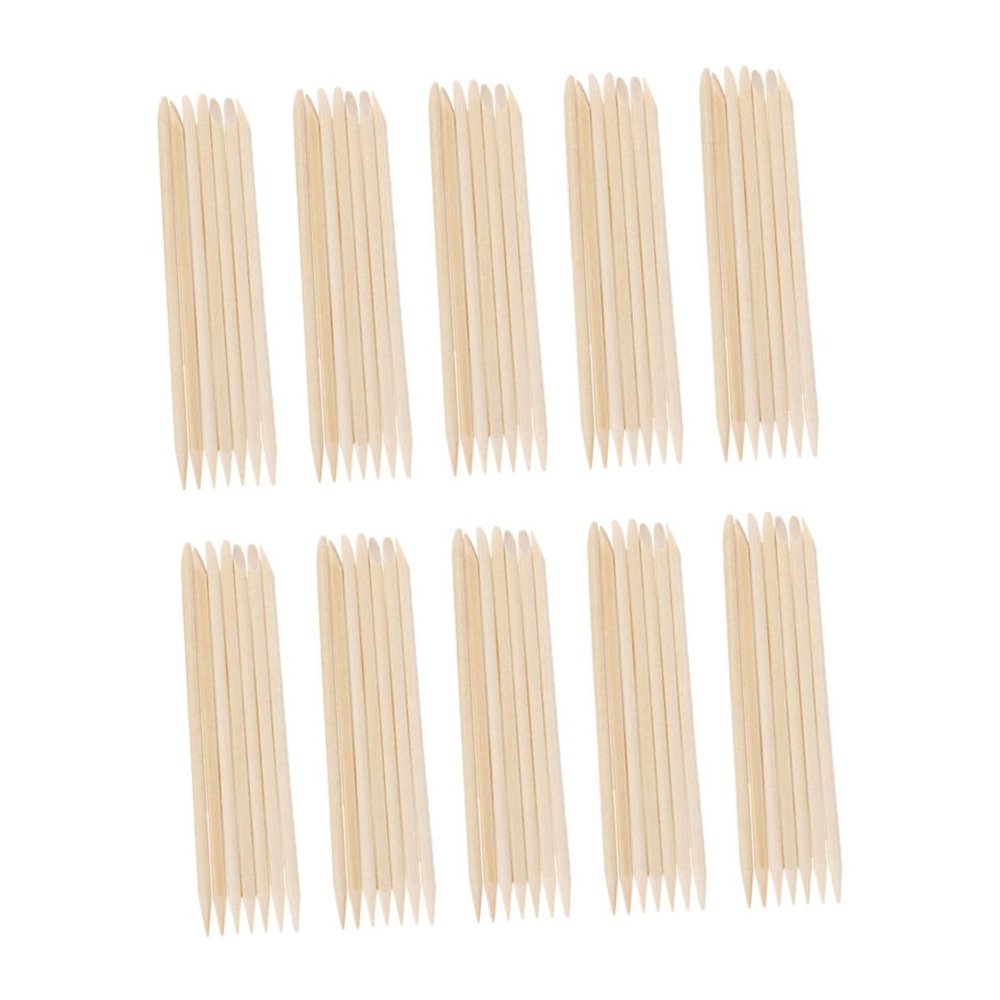 Didiseaon 300pcs Nail Sticks for Professional Manicure and Cuticle Care Lightweight Accessory for Nail Art and Easy to Use and Carry