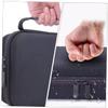 Baluue 2pcs Portable Shaver Organizer Case Durable Eva Razor Bag for Men Travel-friendly Design for Grooming Essentials Adventurers view 3