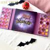 105 Color Eyeshadow Tray Four Fold Bead matte eyeshadow - High gloss blush tray (105 colored black bats) view 3