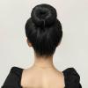 10Pcs Hair Bun Maker Black Lazy Hair Curler Bun Clips French Deft Maker Snap Roll Sponge Flexible Chignon Donut Quick Twister Hair Styling Accessories for Women Girls view 3