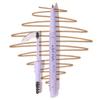 3-in-1 Brow Pencil - Vegan, Smudge-Proof, with Spoolie Brush and Clear Gel - Best Eyebrow Pencil for Fluffing, Filling, and Setting Brows, Taupe view 1