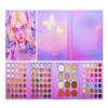 105 Color Eyeshadow Tray Four Fold Bead matte eyeshadow - High gloss blush tray (117 color dream butterfly) view 1