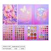 105 Color Eyeshadow Tray Four Fold Bead matte eyeshadow - High gloss blush tray (117 color dream butterfly) view 2