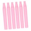TOVINANNA 6pcs Silicone Lip Brush Applicator Lip Gloss and Mask Travel-friendly Makeup Tools for Daily and Includes Cover and Stylish Design view 1