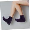 BIUDECO 5pairs Silicone Gel Socks for Women Cracking Cotton Lining Moisturizing Non-Slip for Dry Feet Care for Ages Random Colors view 3