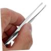 Baluue 24pcs Stainless Steel Eyebrow Clips Arrow Pattern Multi-functional Tweezers for Precise Makeup Application Lightweight Portable Design for Travel Everyday Use view 3