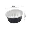 BIUDECO 6pcs Wax Melting Bowl Set Round Hair Removal Bowls Wax Melt Liners Face Hair Removal for Women view 2