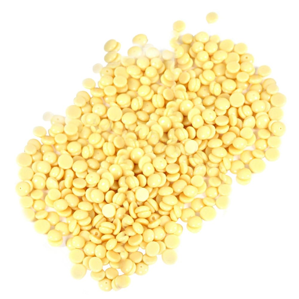 BIUDECO 300g Hard Wax Beans for Hair Removal No Strips Painless Depilatory Pearl