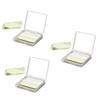 HONMEET 3sets Blotting Sheets for Oily Portable Absorbing Paper Mirror and Puff for Men and Women Removal for Makeup and Skin Care view 1