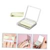 HONMEET 3sets Blotting Sheets for Oily Portable Absorbing Paper Mirror and Puff for Men and Women Removal for Makeup and Skin Care view 2